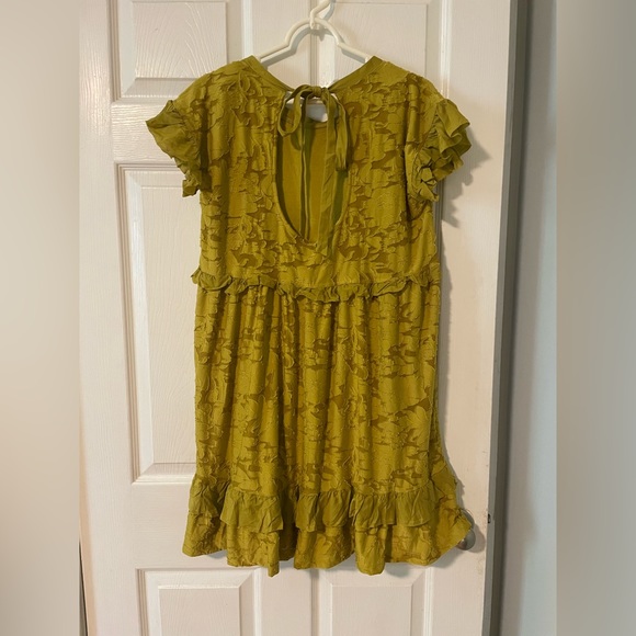 Anthropologie ruffle knit mini dress - Picture 7 of 11